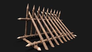 Barricade Medieval M4 3D