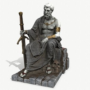 man statue 3D model
