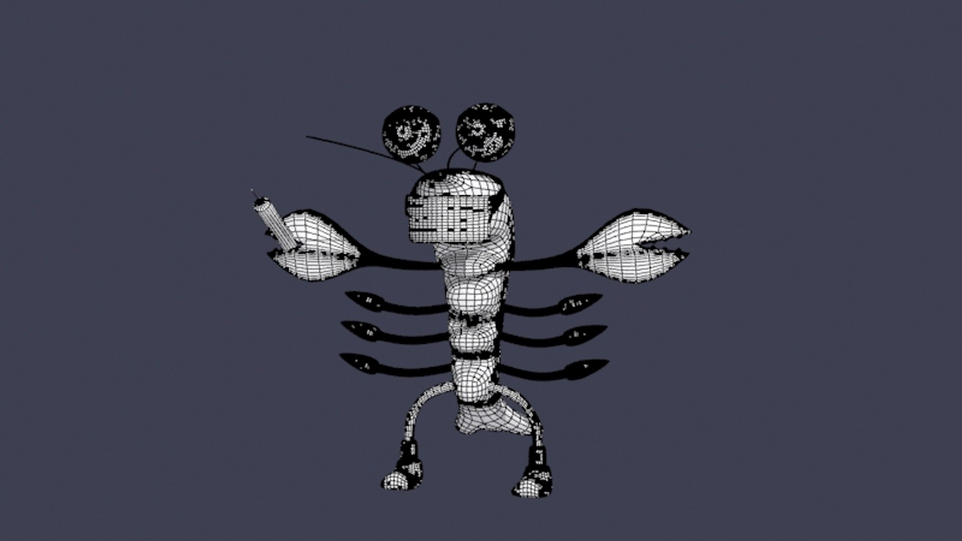 cartoon crayfish doctor model https://p.turbosquid.com/ts-thumb/hQ/pV0sI5/DTtz2ym4/wire/jpg/1585834252/1920x1080/fit_q87/069f7278192c89cc50b4944a2f3540ae9c35bc3d/wire.jpg