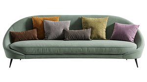 Vibieffe 650 NIDO CURVED SOFA