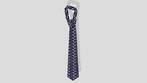 3D Men neck tie model