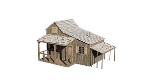 3D old house