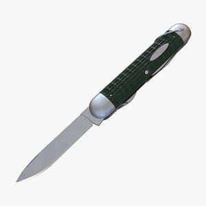 Pocket Knife Generic 3D Model