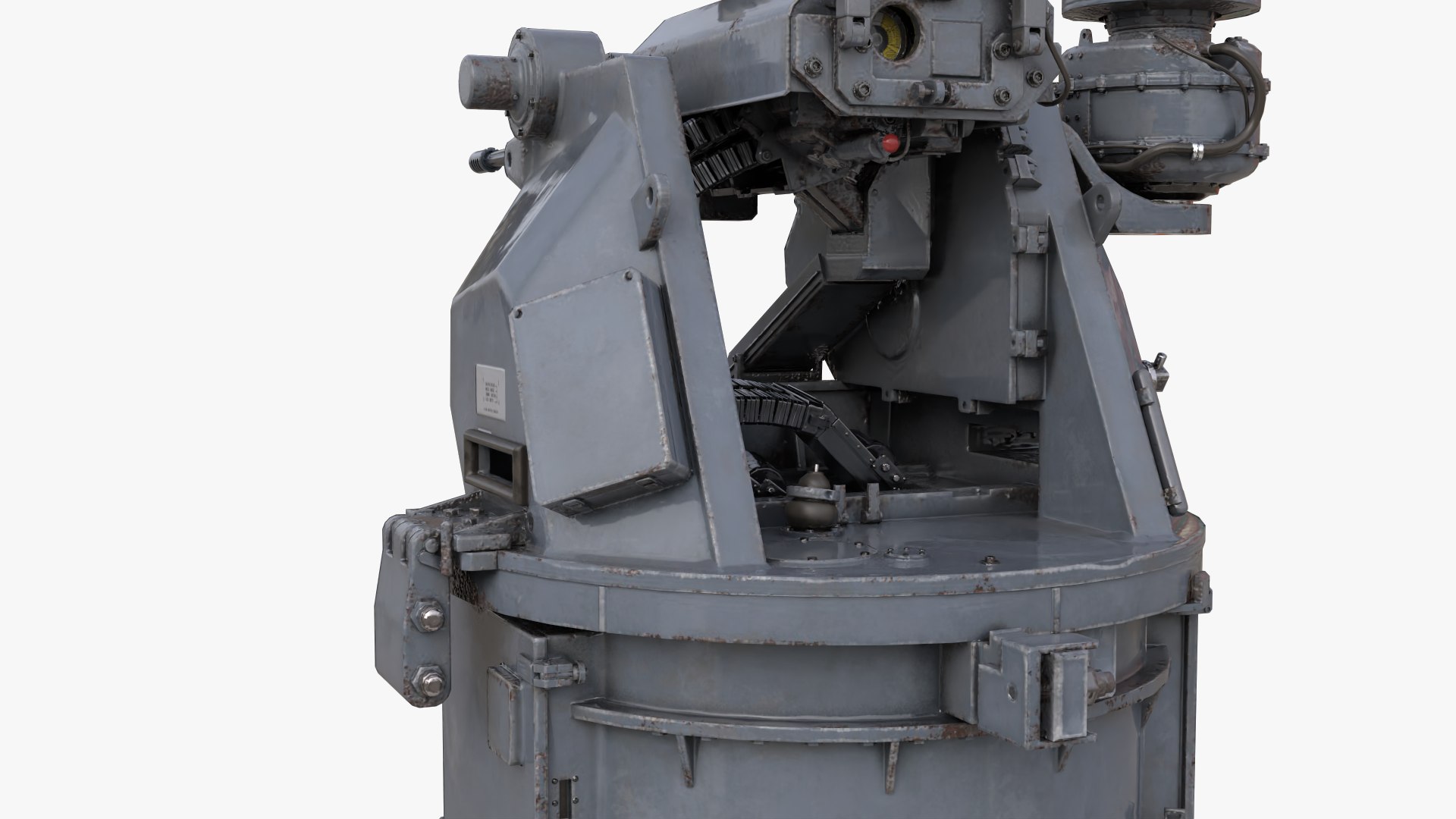 3D model Sci-fi PBR navy close-In defence Weapon System - TurboSquid ...