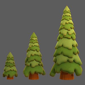 Trees Cartoon V29 model