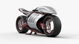 3D Concept motorcycle