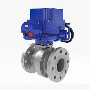 ball valve 3D model