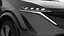 Concept SUV électrique noir allumé
