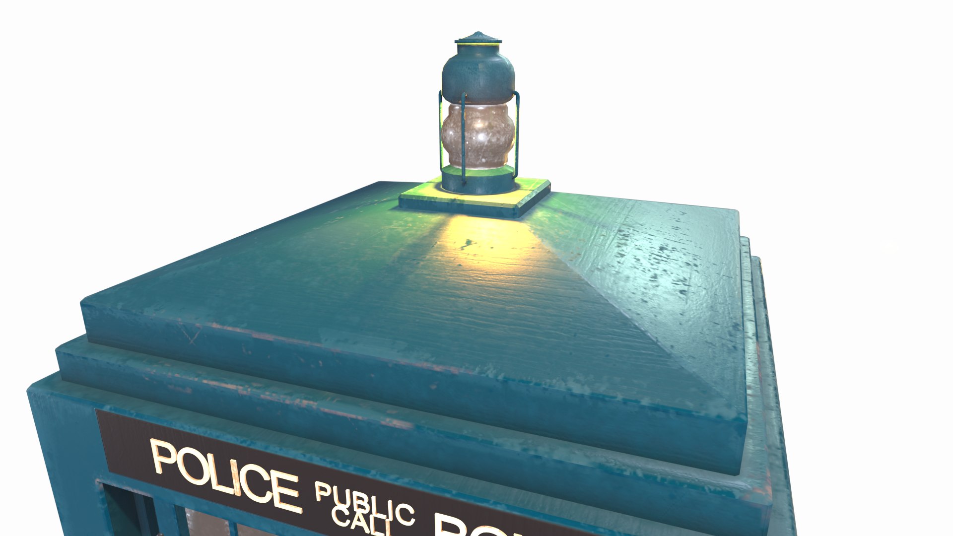 3D TARDIS Doctor Who Low-poly Textured Model - TurboSquid 2345777