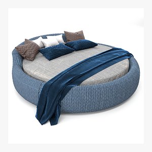 Round Bed