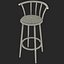 Sgabello da bar da ristorante Coaster