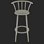 Sgabello da bar da ristorante Coaster