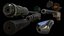 Modular sniper rifle pack AWP AWM L96A3 Arctic Warfare Lapua Magnum 338