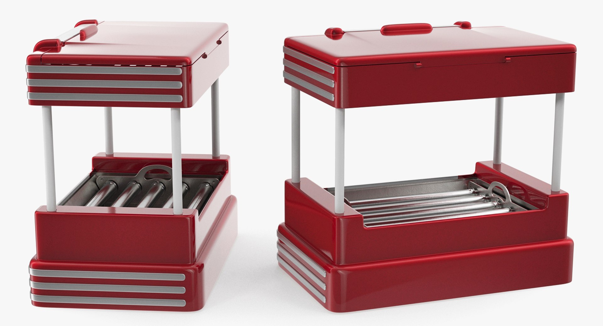 3D retro hot dog roller model https://p.turbosquid.com/ts-thumb/hR/OCOYsU/H9uUHof3/retrohotdogrollergrill3dsmodel003/jpg/1526331399/1920x1080/fit_q87/6b06b8a98db0d6c6a806e20f46ad1cd7fa519b27/retrohotdogrollergrill3dsmodel003.jpg