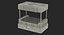 Retro Hot Dog Roller Grill 3D Model