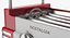 Retro Hot Dog Roller Grill 3D Model