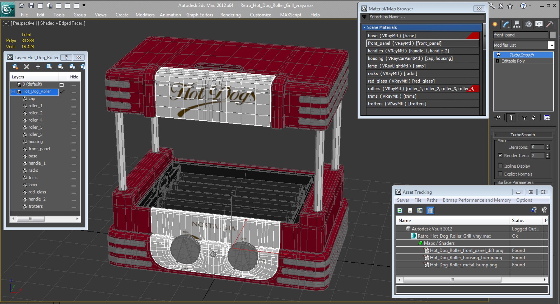 3D retro hot dog roller model https://p.turbosquid.com/ts-thumb/hR/OCOYsU/x7YsgY3x/retrohotdogrollergrill3dsmodel016/jpg/1526331450/1920x1080/fit_q87/9bffc93f290d2cc7ae35ac5f042ab04fbba4c486/retrohotdogrollergrill3dsmodel016.jpg
