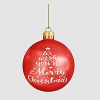 Christmas Ball Red