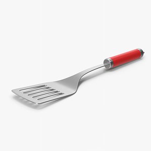3D Red Kitchen Spatula