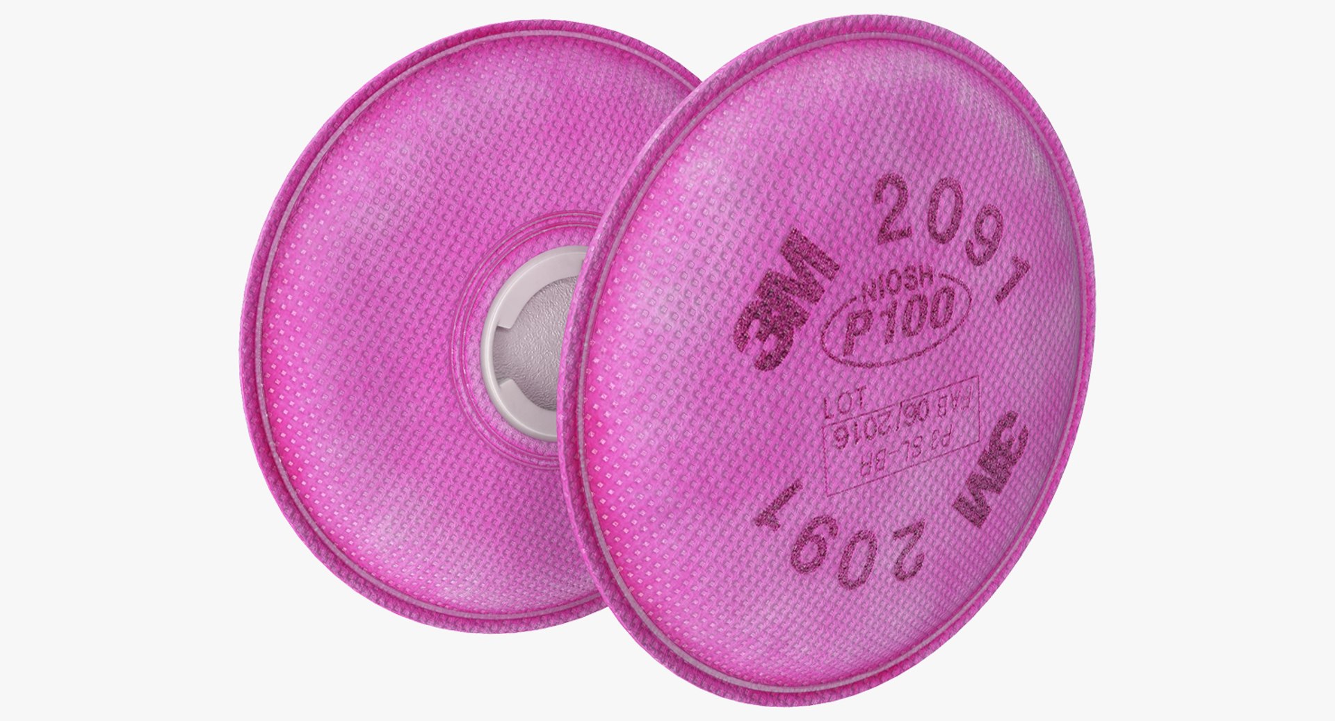 HEPA Filter 3D model preview