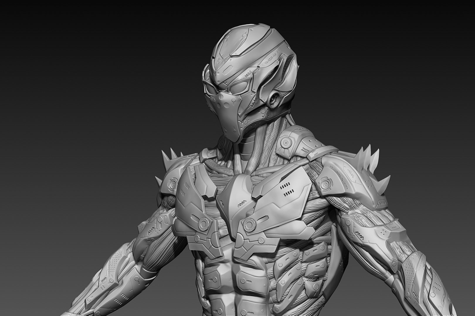 Sci-fi Zbrush Ztool 3d Obj