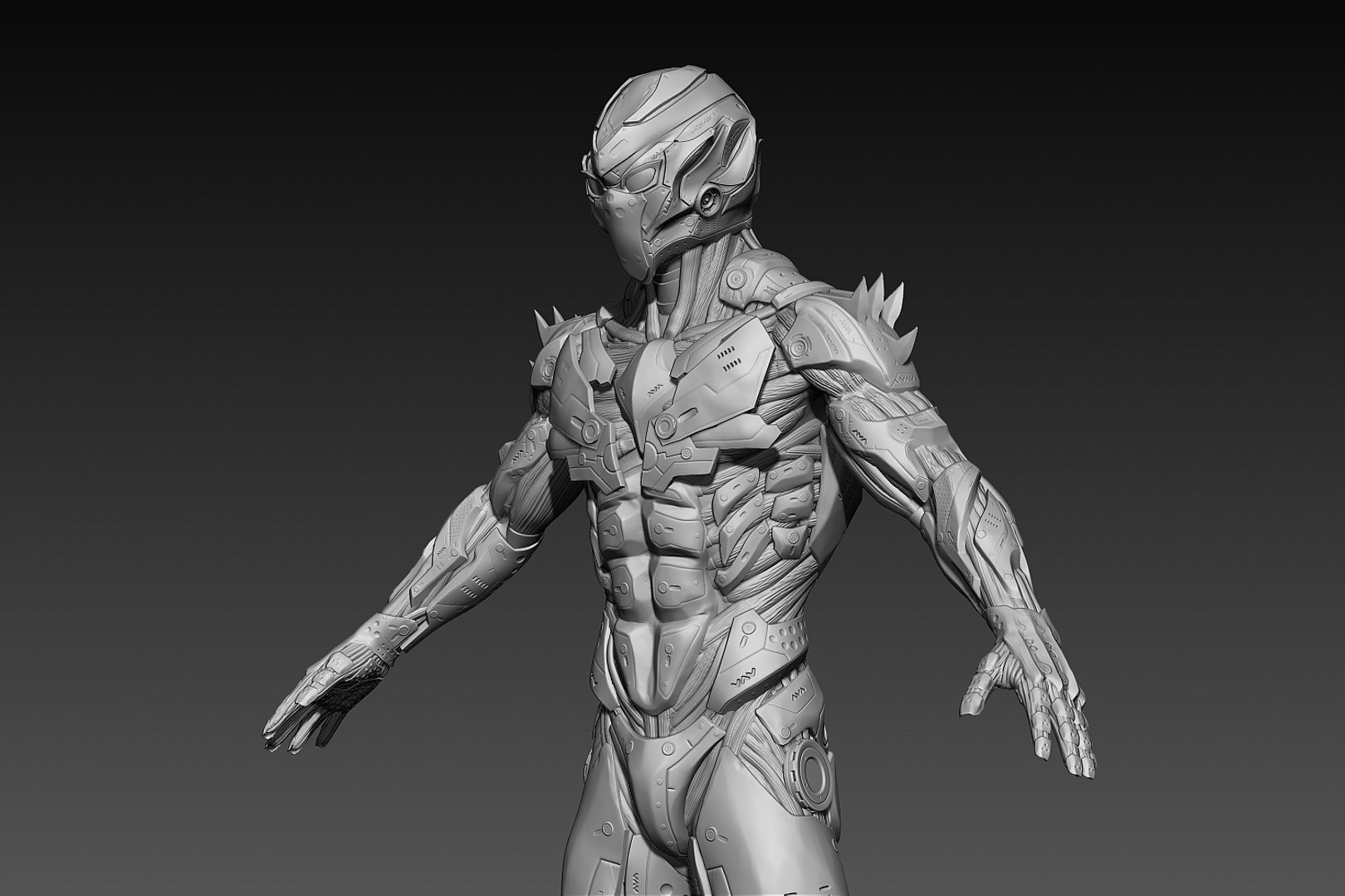 sci-fi zbrush ztool 3d obj