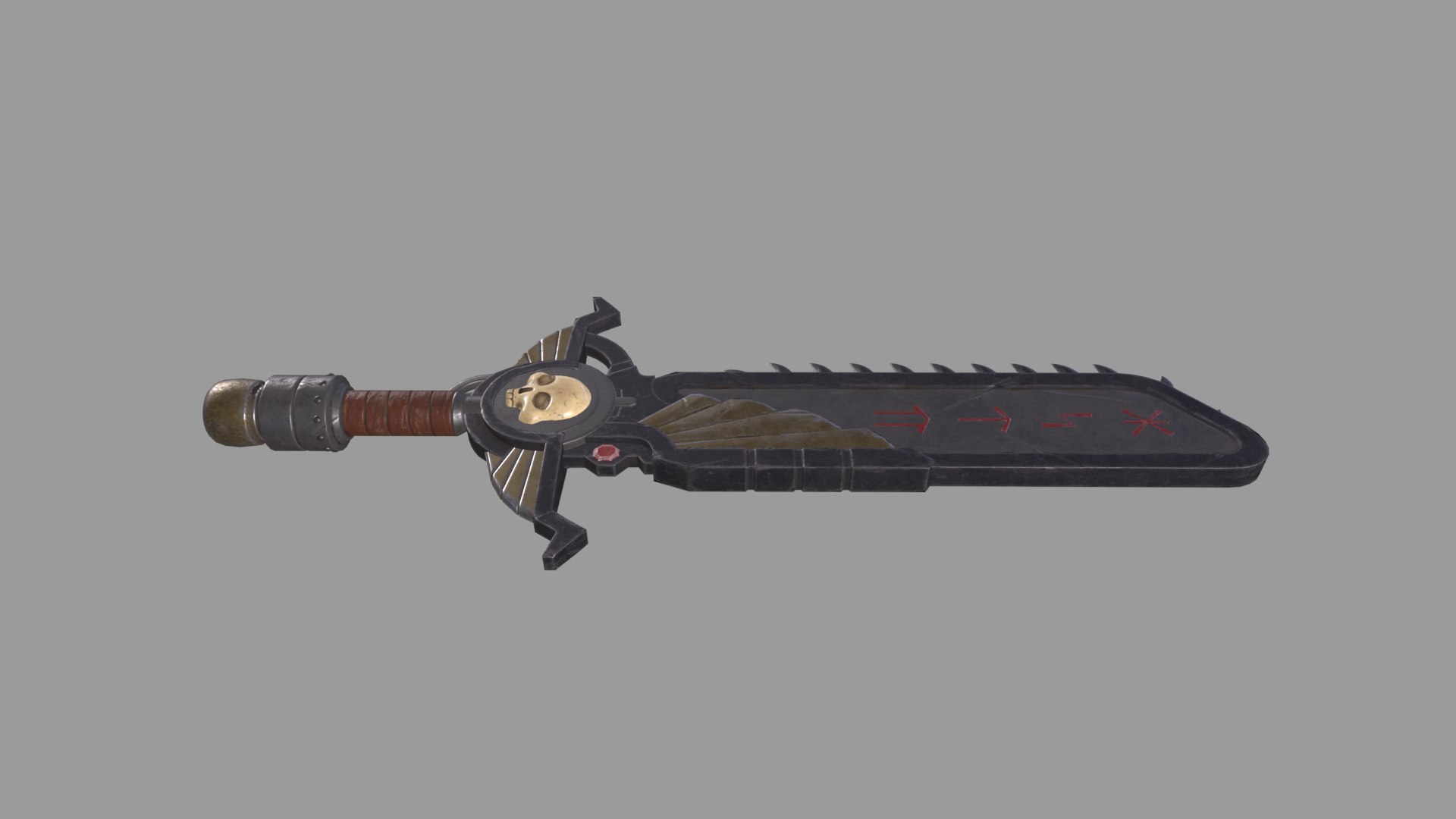 Chain Sword 3D Model - TurboSquid 2018722
