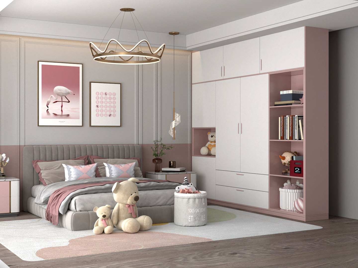 Bedroom 3D Model - TurboSquid 1765210