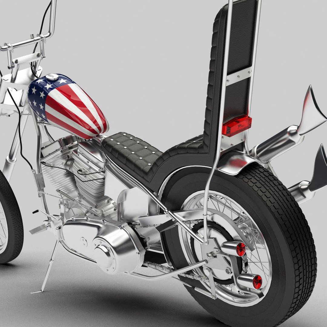 3d Model Billy Bike Easy Rider 3d Model Billy Bike Easy Rider