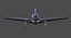 aircraft a6m2 zero real-time 3d max