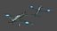 aircraft a6m2 zero real-time 3d max