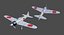 aircraft a6m2 zero real-time 3d max