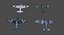 aircraft a6m2 zero real-time 3d max