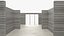 Struttura della casa in cemento stampata in 3D