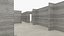 Struttura della casa in cemento stampata in 3D