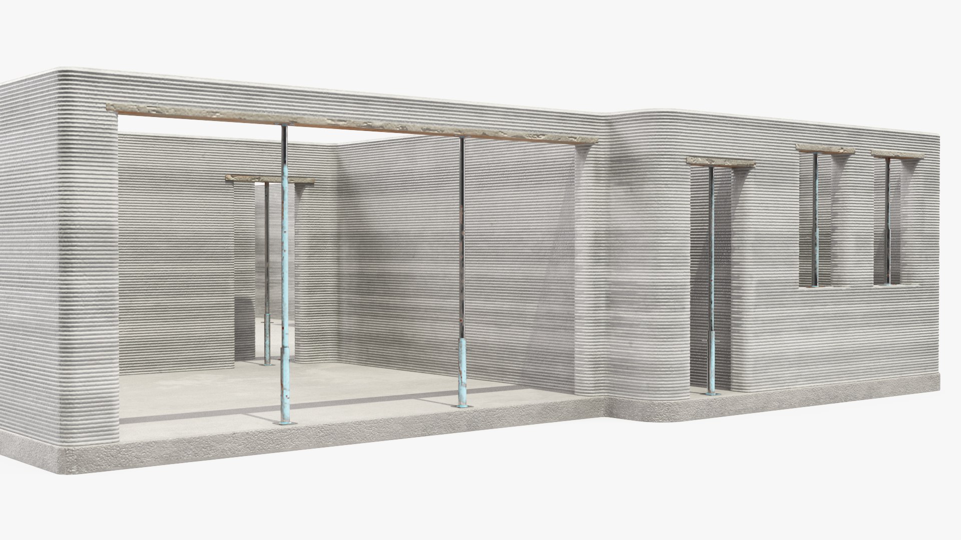 3D 3D Printed Concrete House Structure model https://p.turbosquid.com/ts-thumb/hR/pJbEnq/Uv/3d_printed_concrete_house_structure_026/jpg/1716958938/1920x1080/fit_q87/c02cf877df3d3385707057b194025ed220072b96/3d_printed_concrete_house_structure_026.jpg