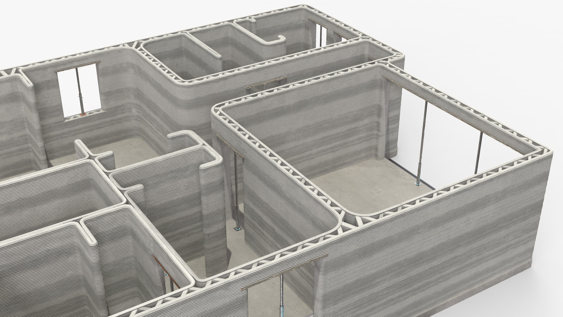 3D 3D Printed Concrete House Structure model https://p.turbosquid.com/ts-thumb/hR/pJbEnq/cn/3d_printed_concrete_house_structure_030/jpg/1716958941/1920x1080/fit_q87/f395556f5925987682bd3ed073c4e82972e3014d/3d_printed_concrete_house_structure_030.jpg