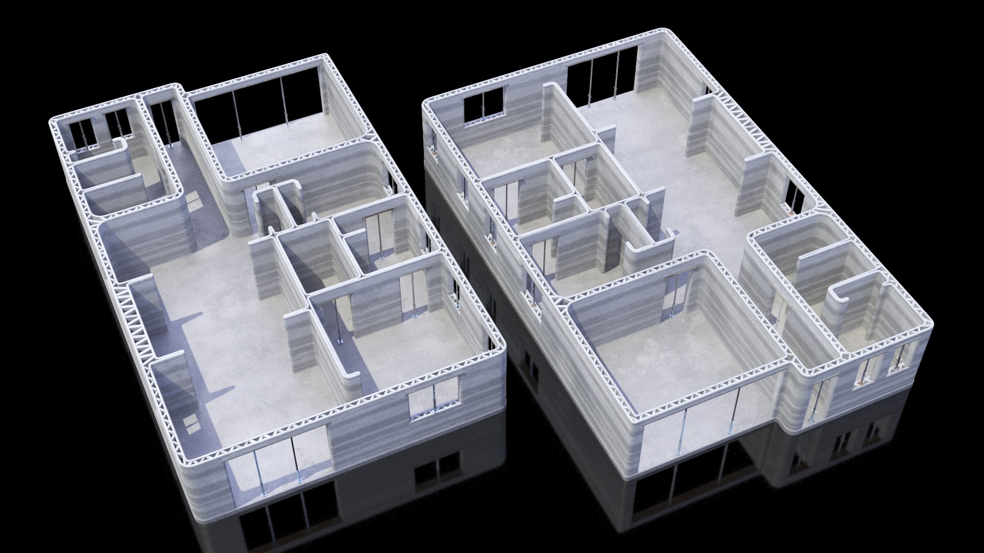 3D 3D Printed Concrete House Structure model https://p.turbosquid.com/ts-thumb/hR/pJbEnq/kK/3d_printed_concrete_house_structure_019/jpg/1716958933/1920x1080/fit_q87/4db600b5189acdcc69147bdefb191e31c5897639/3d_printed_concrete_house_structure_019.jpg