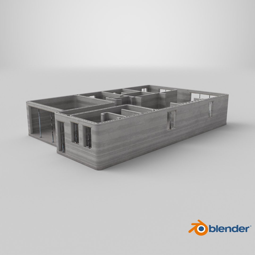 3D 3D Printed Concrete House Structure model https://p.turbosquid.com/ts-thumb/hR/pJbEnq/rN/stemcell_blender_cycles_render/png/1718270330/1920x1080/fit_q87/a76925ce9112854be1e257cf0936a02ed033ae9e/stemcell_blender_cycles_render.jpg