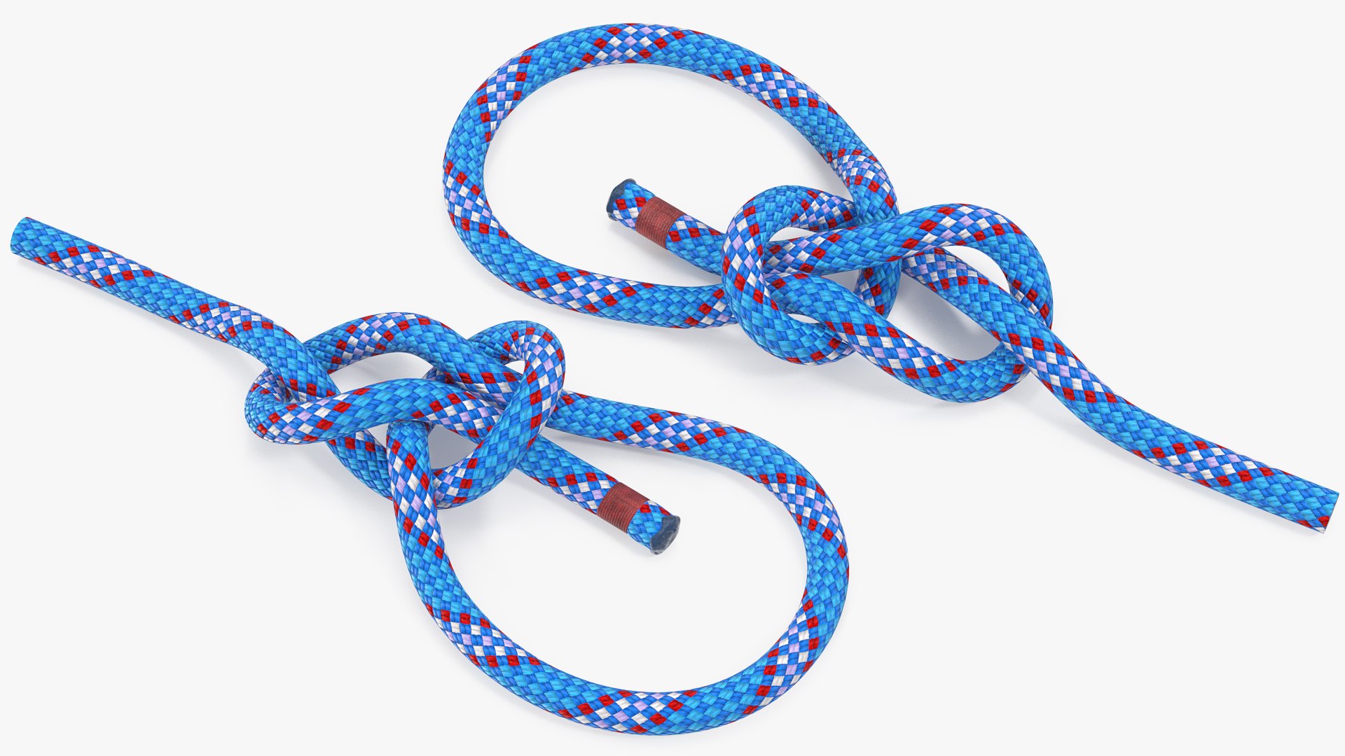 Bowline Knot 3D model preview