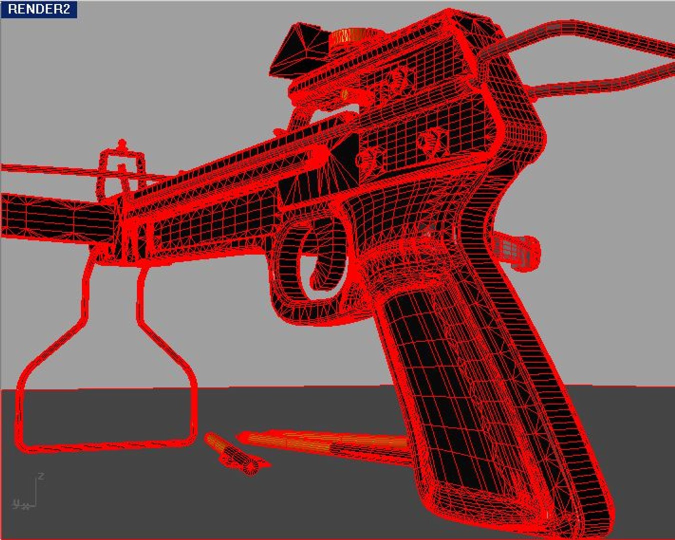 3d Hand Crossbow