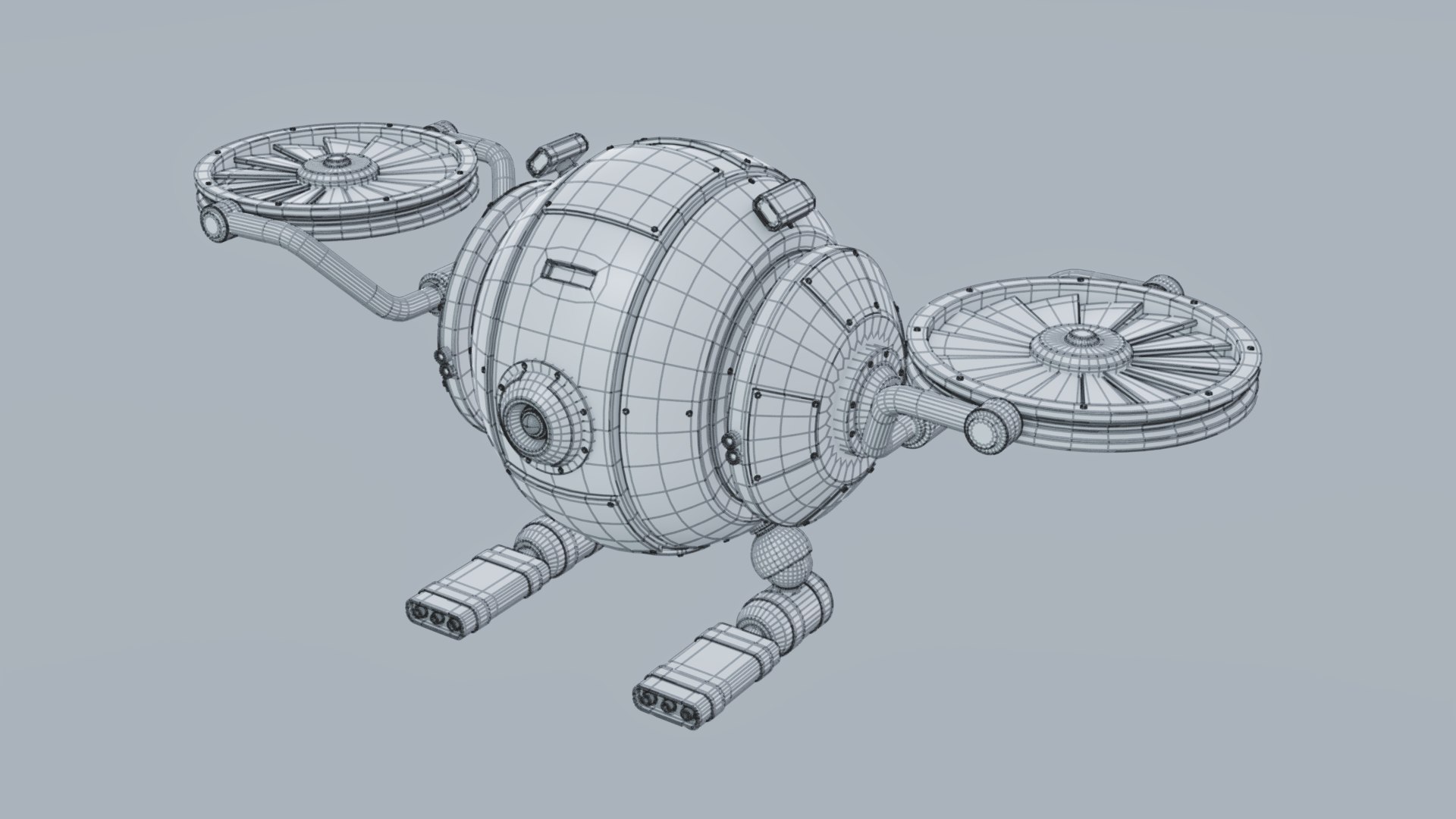 3D model Sci-Fi Security Drone https://p.turbosquid.com/ts-thumb/hR/yowekS/Uj/07/png/1684466304/1920x1080/fit_q87/9e585ad3d0e6213e3f187178697594fd4e1a1e26/07.jpg
