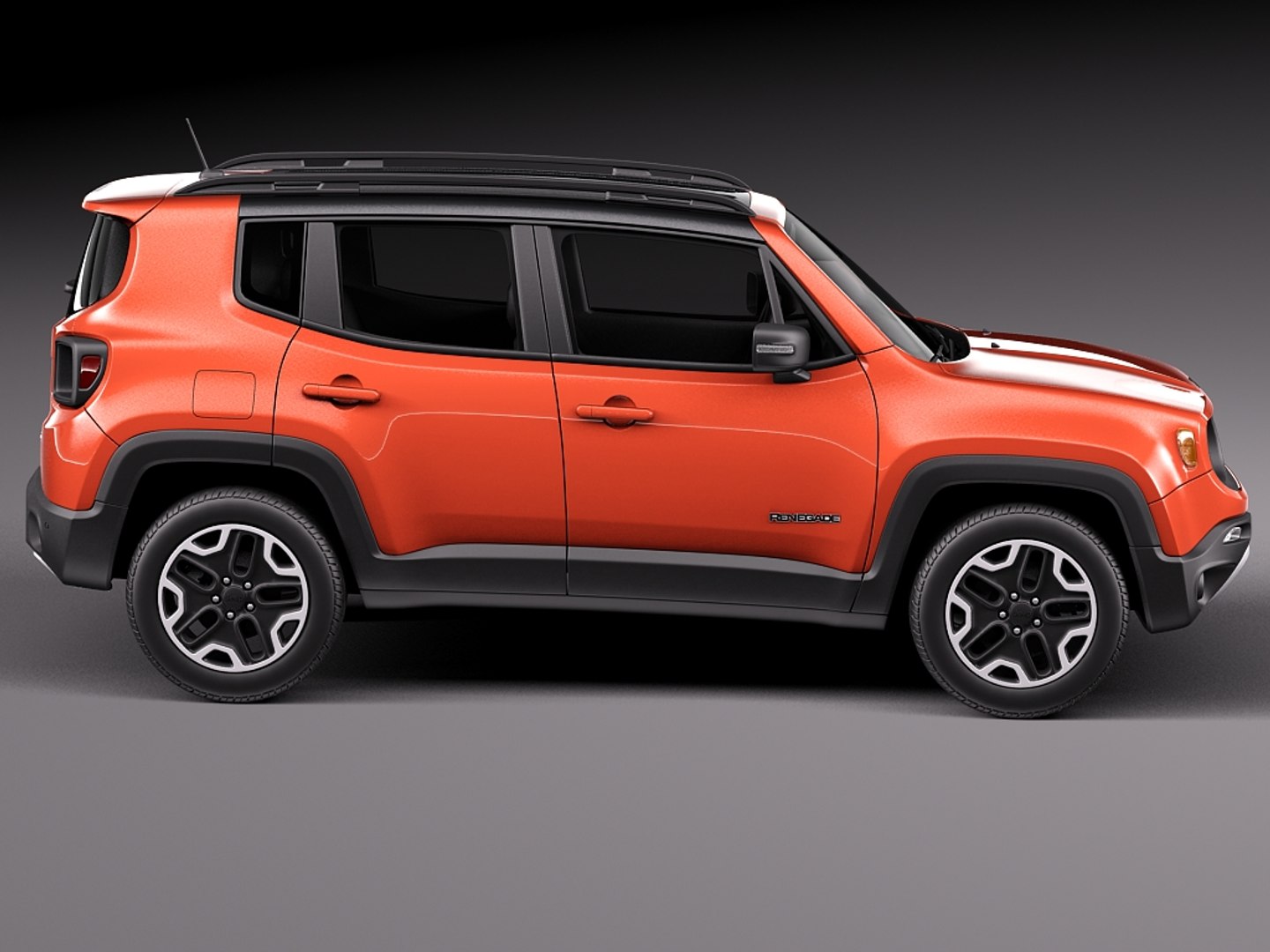 2015 jeep renegade 3d max