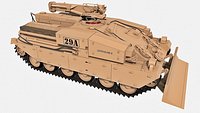 Chieftain FV4204 ARV  Bysanders 3D Models
