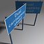 3dsmax road sign coz101023853