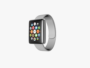 free smartwatch watch 3d model