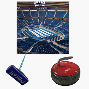 Curling Arena and Equipment