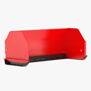 Snow Pusher Attachment 3D model