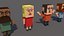 Menschen - LowPoly
