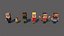 Menschen - LowPoly